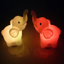 Load image into Gallery viewer, 1 Pcs 7 Color Changing Elephant LED Night Light Lamp Children Gift For Kids Party Decor
