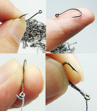 Load image into Gallery viewer, Rompin 50Pcs/box Size #2-15 High Carbon Steel Circle Owner Fishing Hooks
