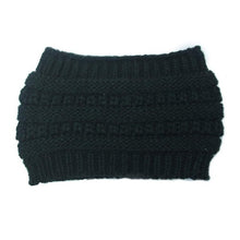 Load image into Gallery viewer, 2019 New  Ponytail Beanie Women Stretch Knitted Crochet Beanies Winter Hats For Women Hats Cap Warm Lady Messy Bun Wholesale
