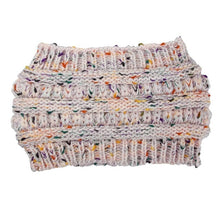 Load image into Gallery viewer, 2019 New  Ponytail Beanie Women Stretch Knitted Crochet Beanies Winter Hats For Women Hats Cap Warm Lady Messy Bun Wholesale
