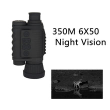 Load image into Gallery viewer, 350 MRange Handheld HD 6X50 Infrared Digital Night Vision Device Tactical IR Night Monocular For Outdoor Hunting Observation
