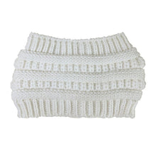 Load image into Gallery viewer, 2019 New  Ponytail Beanie Women Stretch Knitted Crochet Beanies Winter Hats For Women Hats Cap Warm Lady Messy Bun Wholesale
