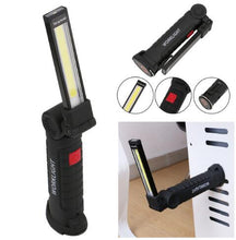 Load image into Gallery viewer, Foldable Flexible Hand Torch Work Light Magnetic Inspection Lamp COB LED Flashlight  Built in Battery USB Charging Port
