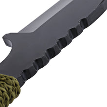 Load image into Gallery viewer, Sharp Blade Survivor Camping Tanto Knife with Fire Starter

