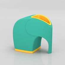 Load image into Gallery viewer, Elephant Multi-function Pumping Tissue Box Storage Box Roll Paper Remote Control Pen Case
