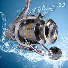 Load image into Gallery viewer, High Quality 14+1 BB Double Spool Fishing Reel 5.5:1 Gear Ratio High Speed Spinning Reel Carp Fishing Reels For Saltwater
