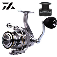 Load image into Gallery viewer, High Quality 14+1 BB Double Spool Fishing Reel 5.5:1 Gear Ratio High Speed Spinning Reel Carp Fishing Reels For Saltwater
