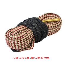 Load image into Gallery viewer, Hunting Gun Bore Cleaner Snake.22 Cal.223 Cal.38 Cal&amp; 5.56mm,7.62mm,12GA Rifle Cleaning Kit Tool Rifle Barrel Calibre Snake Rope
