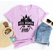 Load image into Gallery viewer, Reel Women Fish T-shirt
